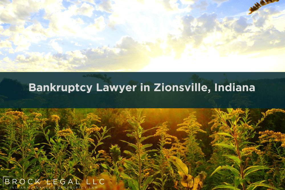 Bankruptcy Lawyer in Zionsville, Indiana | Brock Legal, LLC