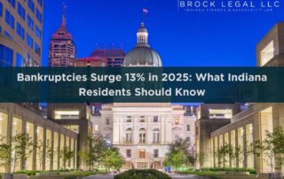 Indiana Bankruptcies Surge 13% in 2025 | Brock Legal