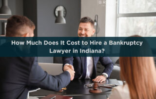 Brock Legal, LLC bankruptcy lawyer in Indiana meeting with clients to discuss legal costs, fees, and affordable representation.
