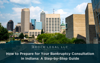 bankruptcy consultation preparation