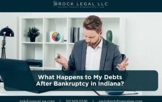 what happens to debt after bankruptcy