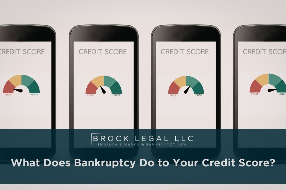 what does bankruptcy do to your credit score