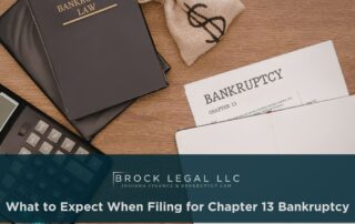 what to expect with Chapter 13 bankruptcy
