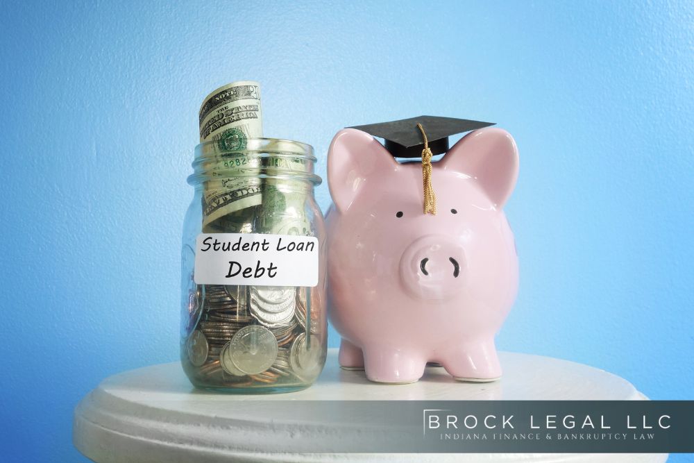 bankruptcy student loan debt Indiana
