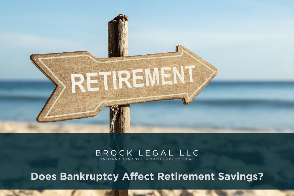 bankruptcy and retirement savings Indiana