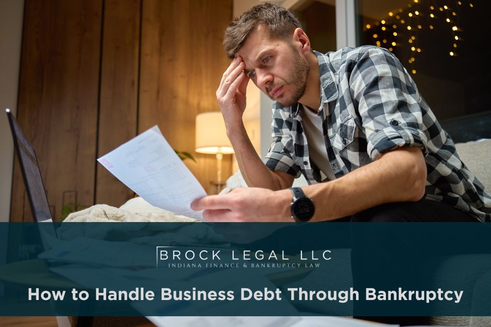 How to Handle Business Debt Through Bankruptcy